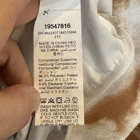 Shein Curve 3xl Teddy Bear Tie-Dye Sweatshirt Tan and White EUC Casual Graphic - Picture 5 of 6